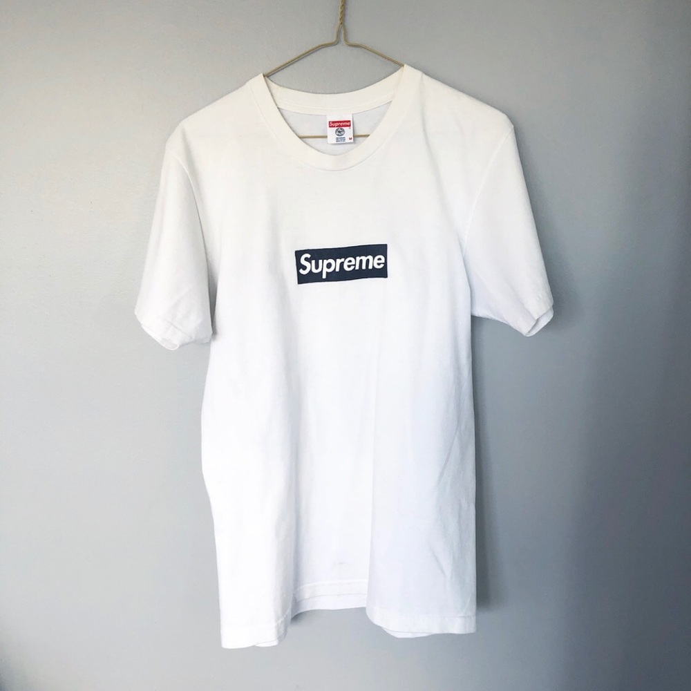 SUPREME YANKEES BOX LOGO TEE